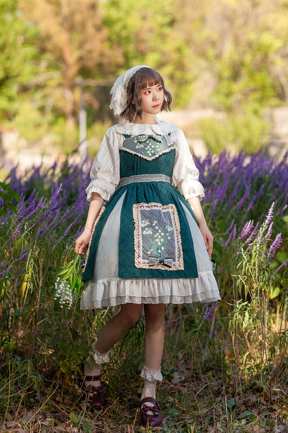 JSK Dress♥Ready to Ship♥ Lily of the Valley♥ Classic Lolita Dress