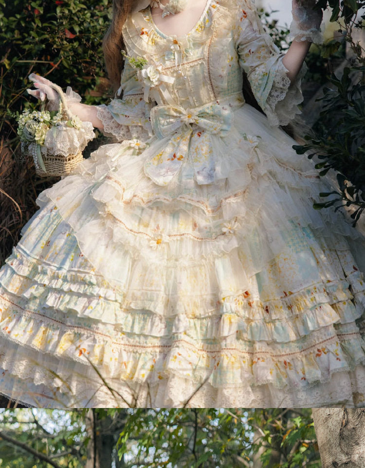 OP  Dress♥Ready to Ship♥Daisy♥Classic Lolita Dress♥ By Cat Fairy Lolita
