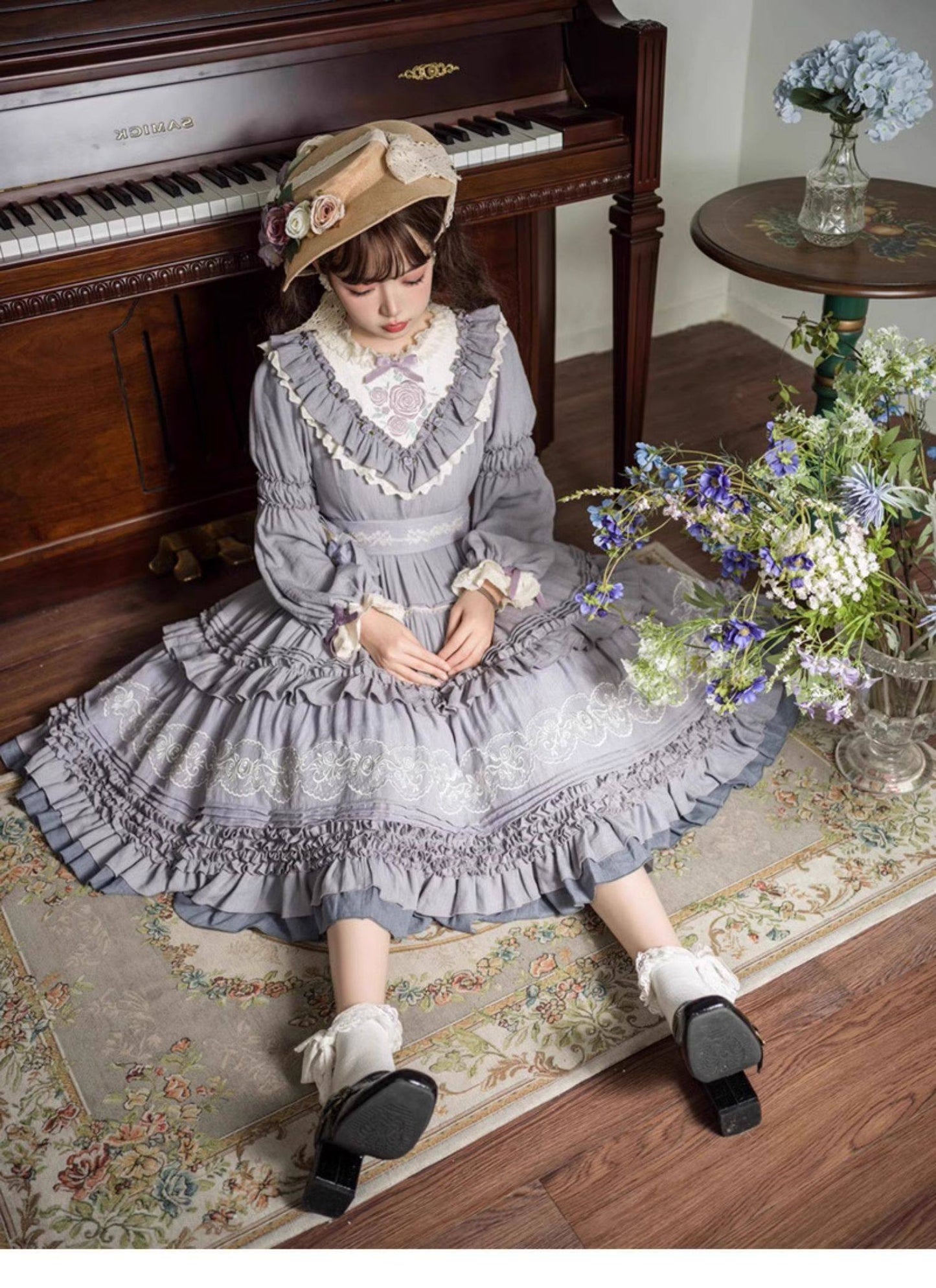 Plus Size♥OP Dress♥ Ready to Ship♥Classic Lolita Dress