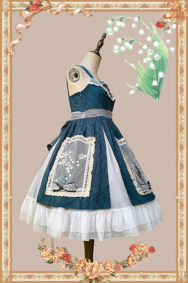 JSK Dress♥Ready to Ship♥ Lily of the Valley♥ Classic Lolita Dress