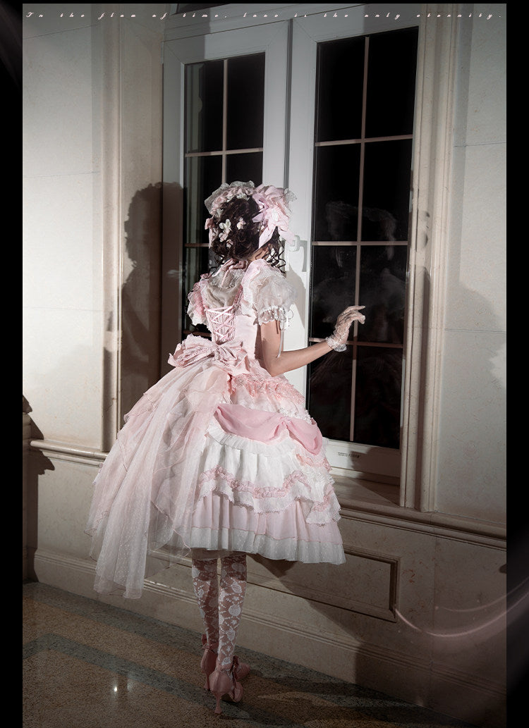 JSK Dress♥Ready to Ship♥ Wedding Poem By Honey Machine♥Sweet Lolita Dress