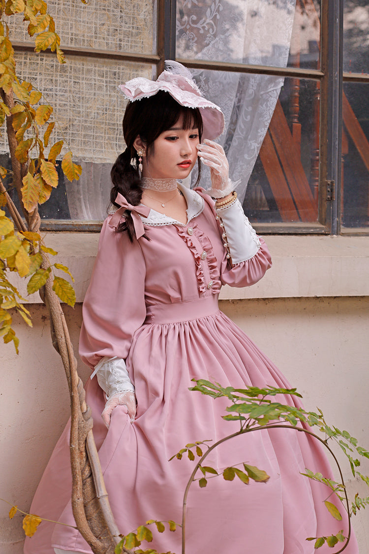 OP Dress♥Ready to Ship♥ Lola's Diary Long Blouse Version♥Sweet Lolita Dress