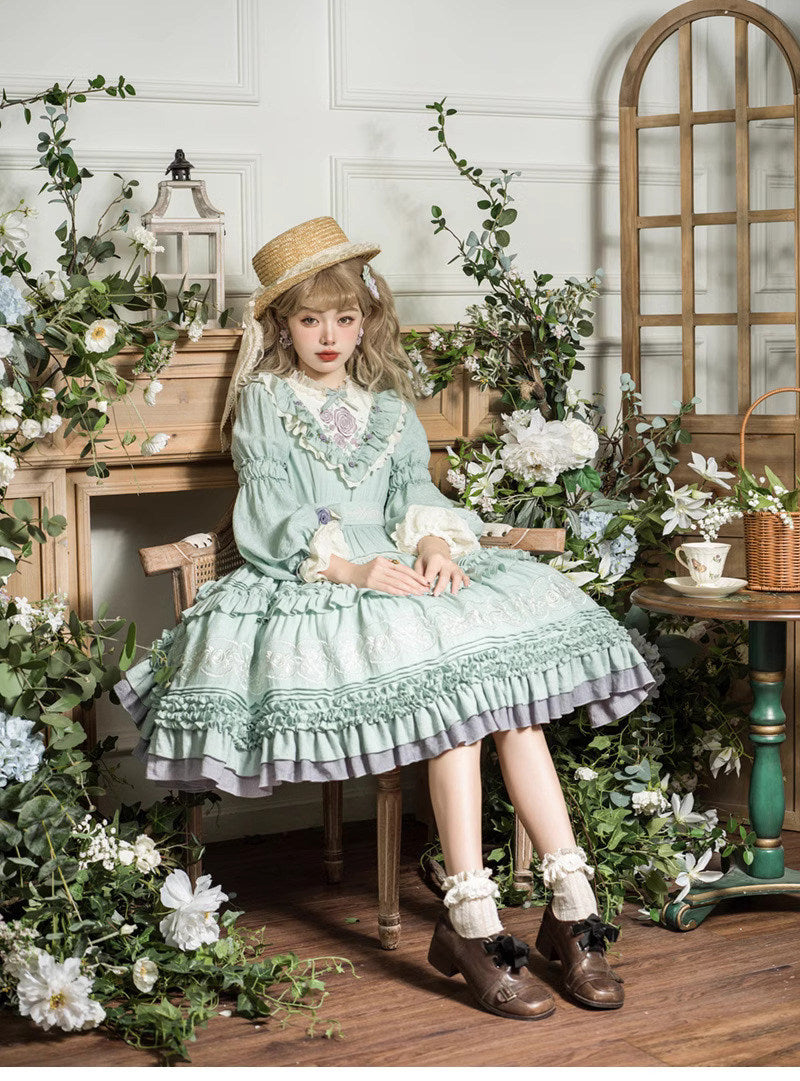 Plus Size♥OP Dress♥ Ready to Ship♥Classic Lolita Dress