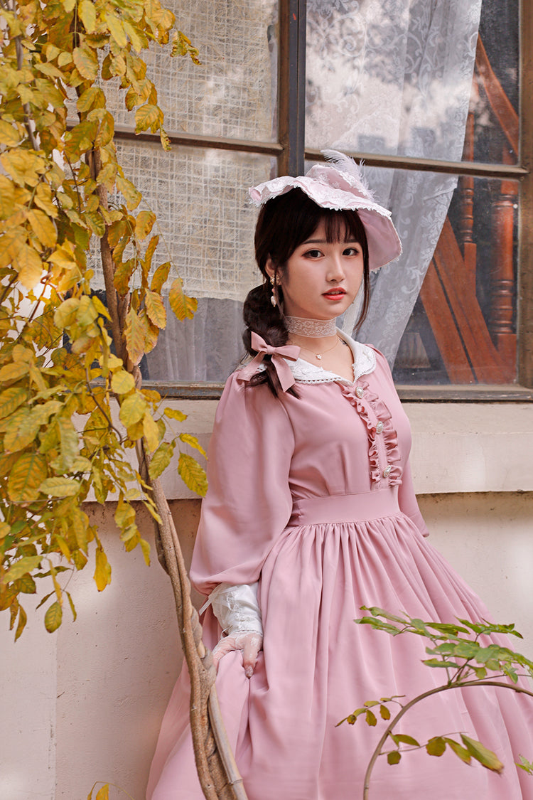 OP Dress♥Ready to Ship♥ Lola's Diary Long Blouse Version♥Sweet Lolita Dress