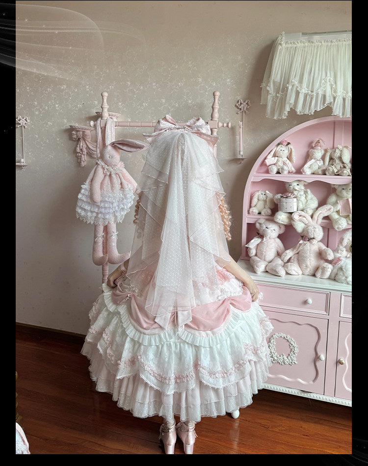JSK Dress♥Ready to Ship♥ Wedding Poem By Honey Machine♥Sweet Lolita Dress