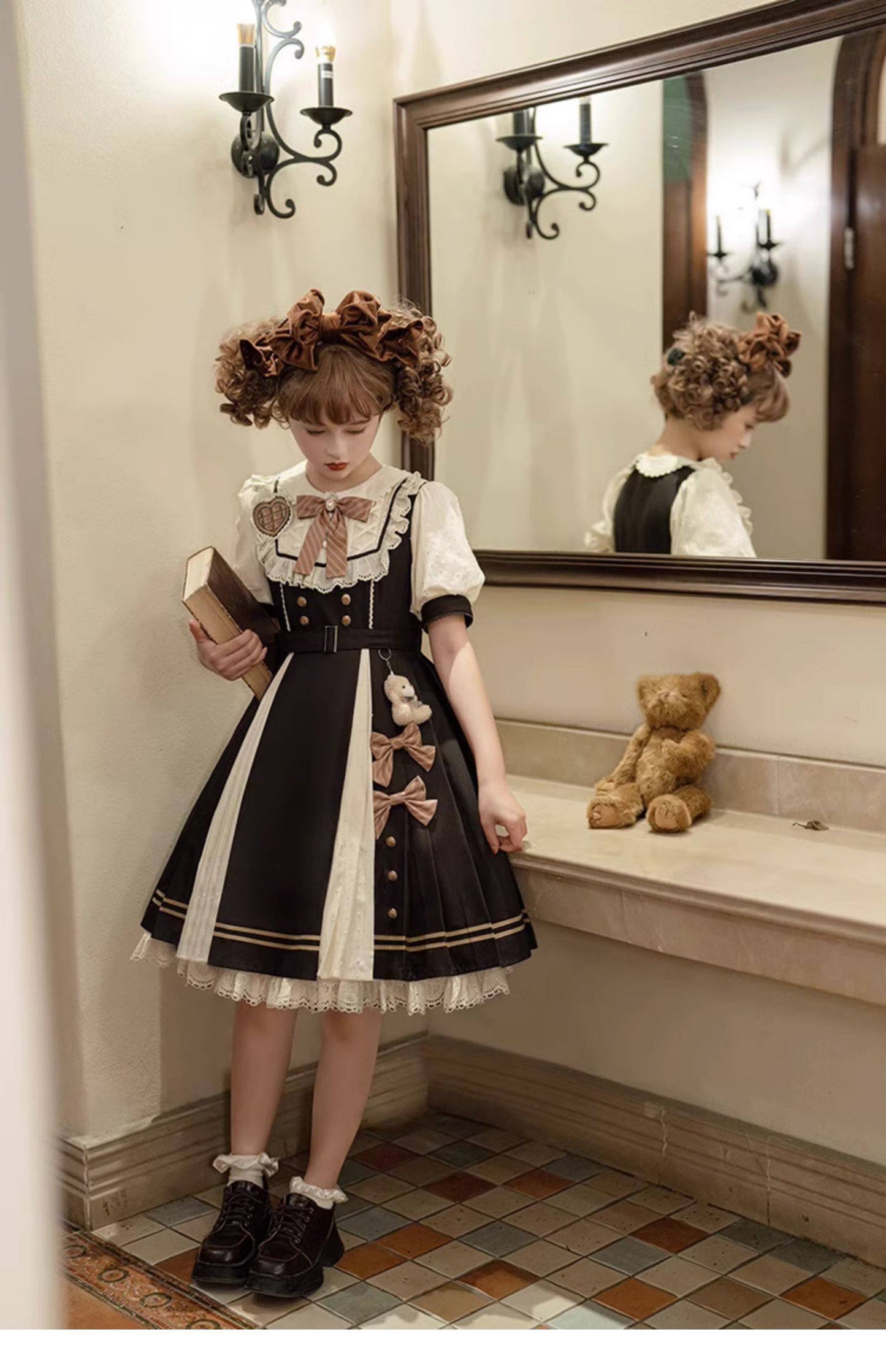 Plus Size OP dress ♥Ready to Ship♥Daily Lolita  Dress