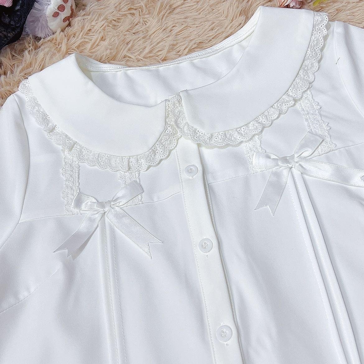 Plus Size♥Suspender Dress + Blouse Set♥ Ready to Ship♥Pastoral Style Elegant Daily Lolita Dress