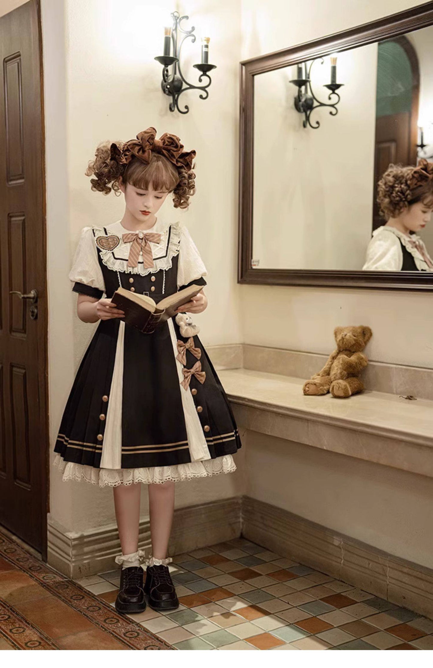 Plus Size OP dress ♥Ready to Ship♥Daily Lolita  Dress