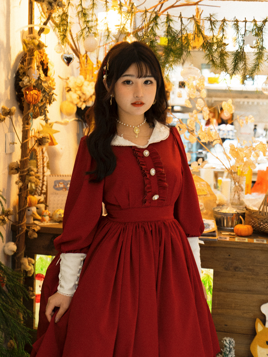 OP Dress♥Ready to Ship♥ Lola's Diary Long Blouse Version♥Sweet Lolita Dress