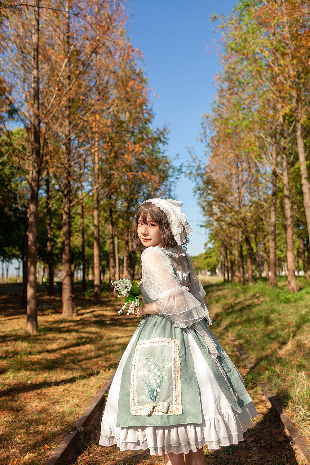 JSK Dress♥Ready to Ship♥ Lily of the Valley♥ Classic Lolita Dress