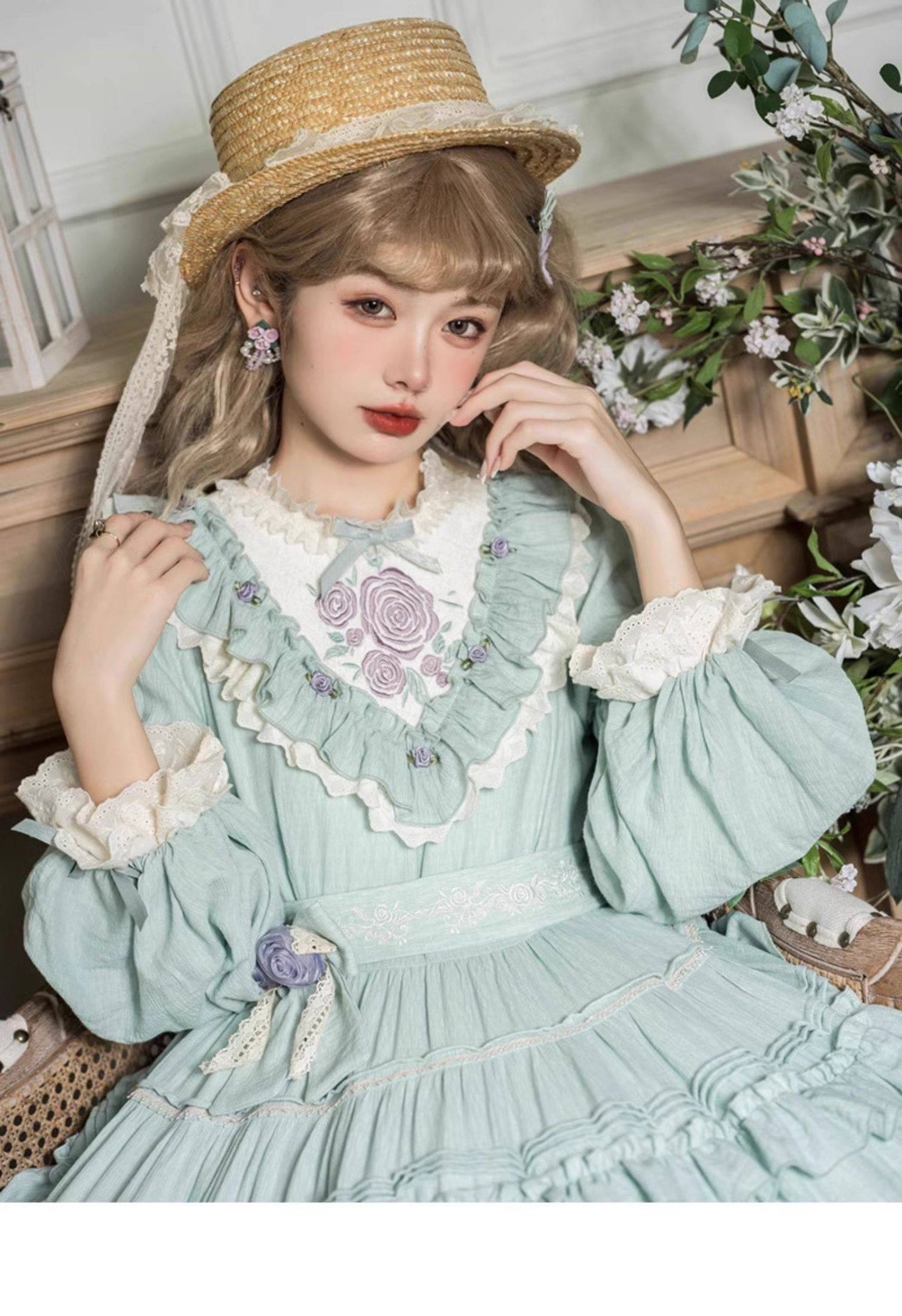 Plus Size♥OP Dress♥ Ready to Ship♥Classic Lolita Dress