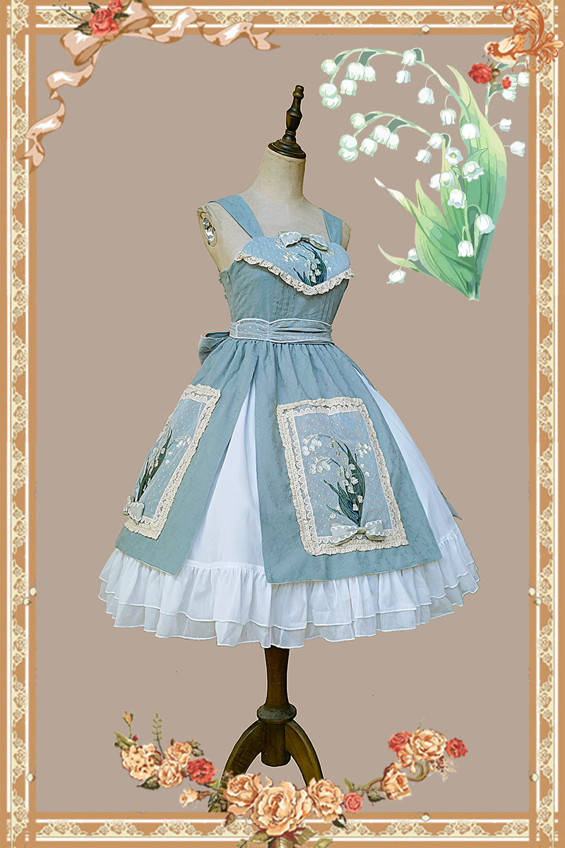 JSK Dress♥Ready to Ship♥ Lily of the Valley♥ Classic Lolita Dress