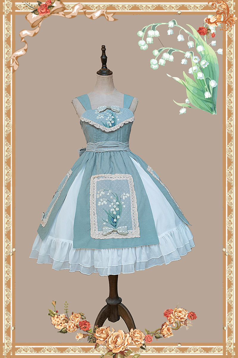 JSK Dress♥Ready to Ship♥ Lily of the Valley♥ Classic Lolita Dress