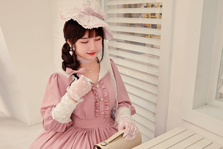 OP Dress♥Ready to Ship♥ Lola's Diary Long Blouse Version♥Sweet Lolita Dress