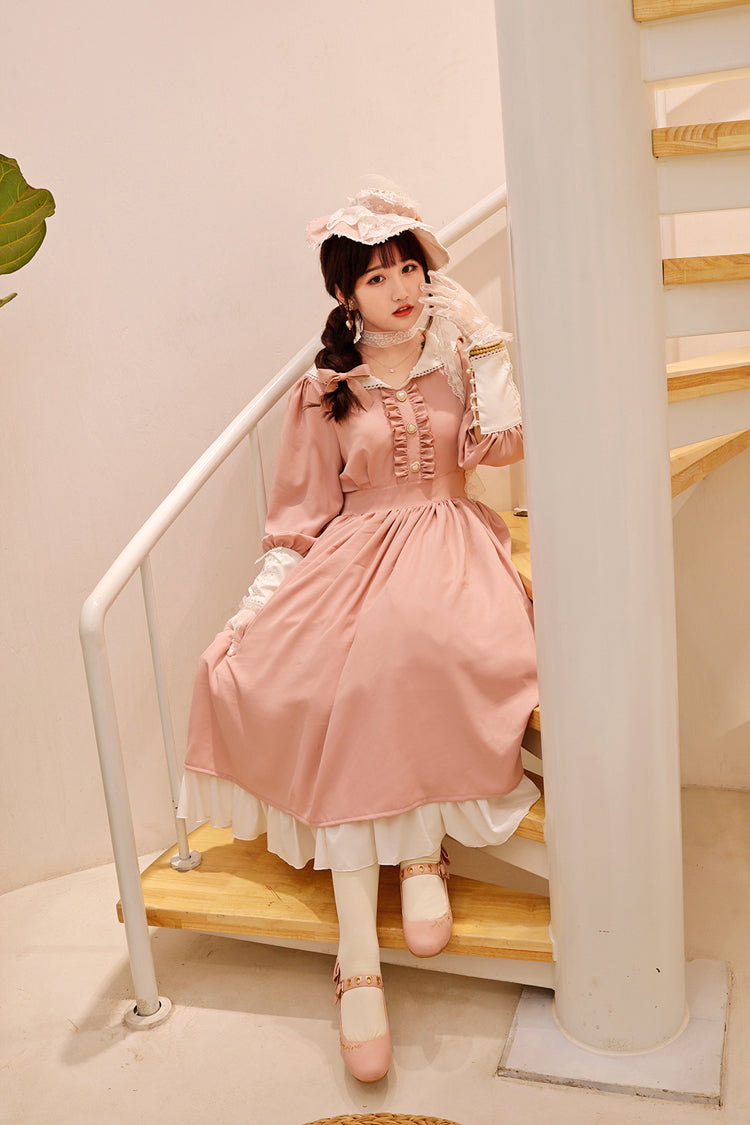 OP Dress♥Ready to Ship♥ Lola's Diary Long Blouse Version♥Sweet Lolita Dress