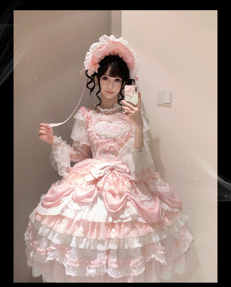 JSK Dress♥Ready to Ship♥ Wedding Poem By Honey Machine♥Sweet Lolita Dress