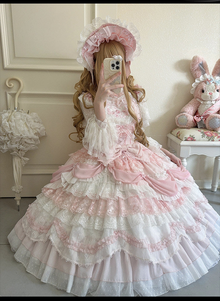 JSK Dress♥Ready to Ship♥ Wedding Poem By Honey Machine♥Sweet Lolita Dress