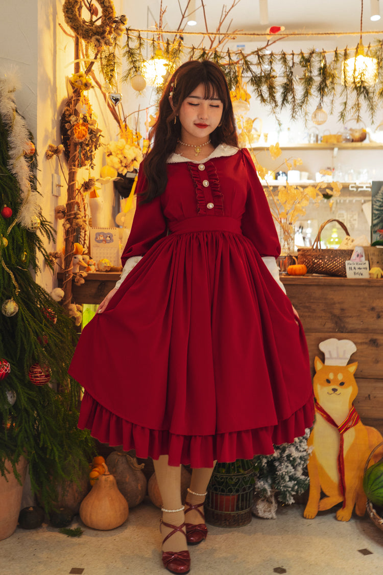 OP Dress♥Ready to Ship♥ Lola's Diary Long Blouse Version♥Sweet Lolita Dress