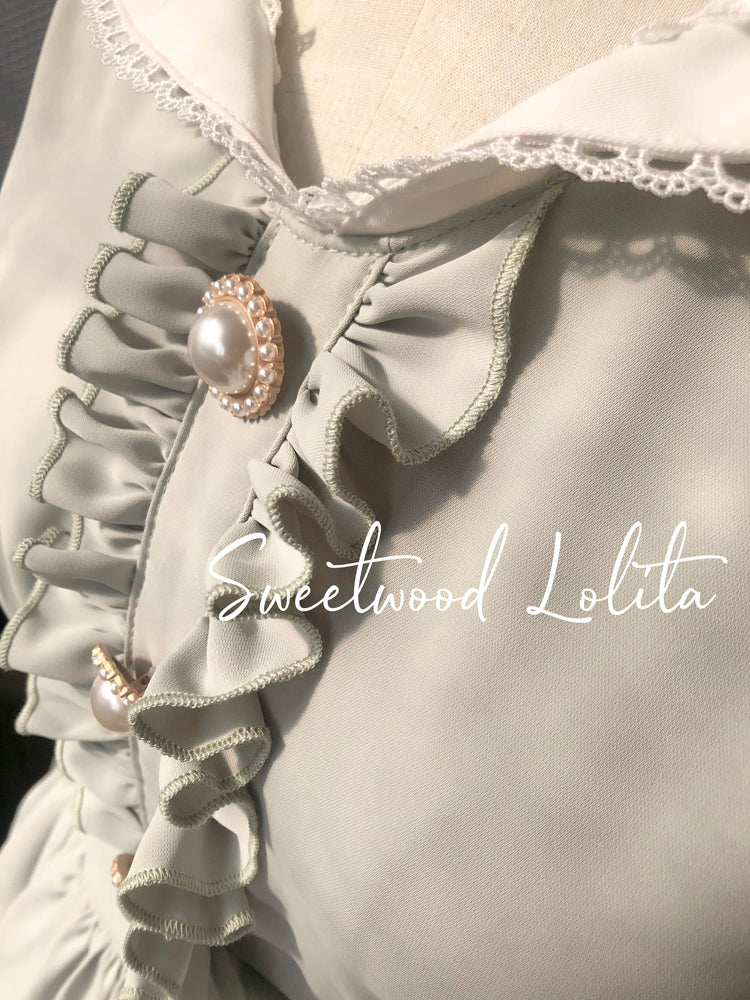 OP Dress♥Ready to Ship♥ Lola's Diary Long Blouse Version♥Sweet Lolita Dress