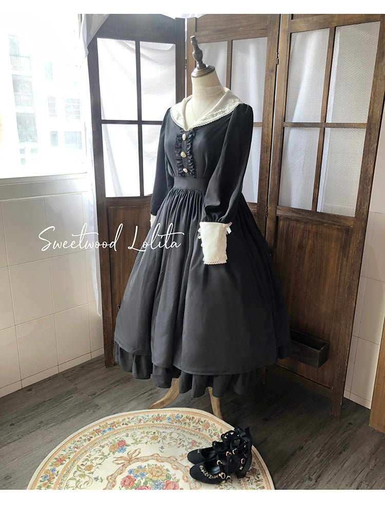 OP Dress♥Ready to Ship♥ Lola's Diary Long Blouse Version♥Sweet Lolita Dress