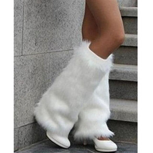 Winter Plush Lolita Leg Warmers