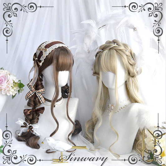 Long Curly Cute Lolita Synthetic Wig