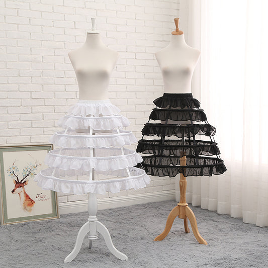 60cm Length Fluffy Lolita Dress Petticoat With Fish Bone
