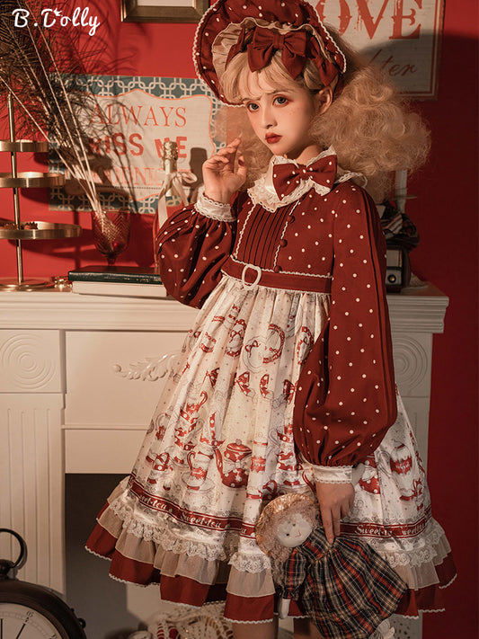 OP♥ Ready to Ship♥Sweet Tea♥ Sweet Lolita Dress