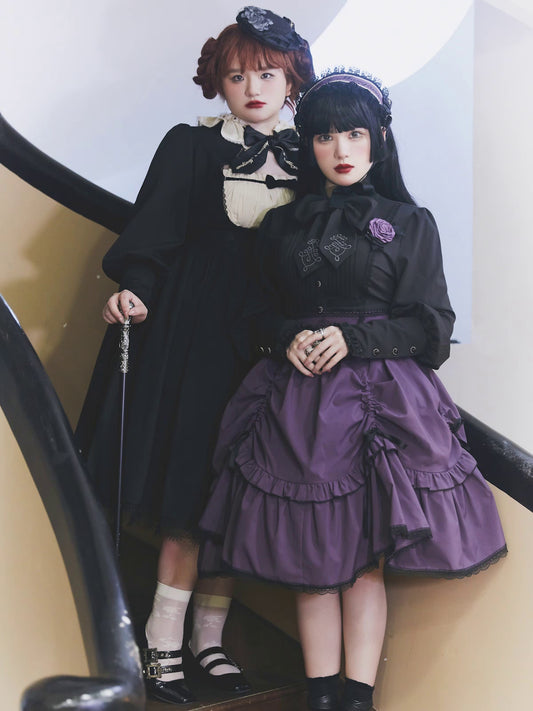 Plus Size♥Blouse♥Ready to Ship♥Chateau Margaux♥Gothic Lolita