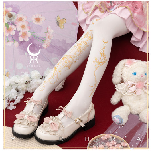 Moon Palace Lolita Tights By Yidhra