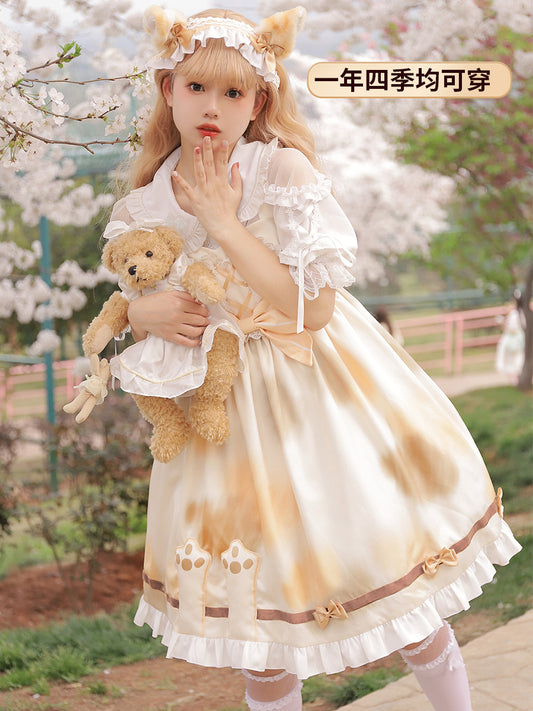 JSK ♥Ready to Ship♥Lazy Kitten♥Sweet Lolita Dress