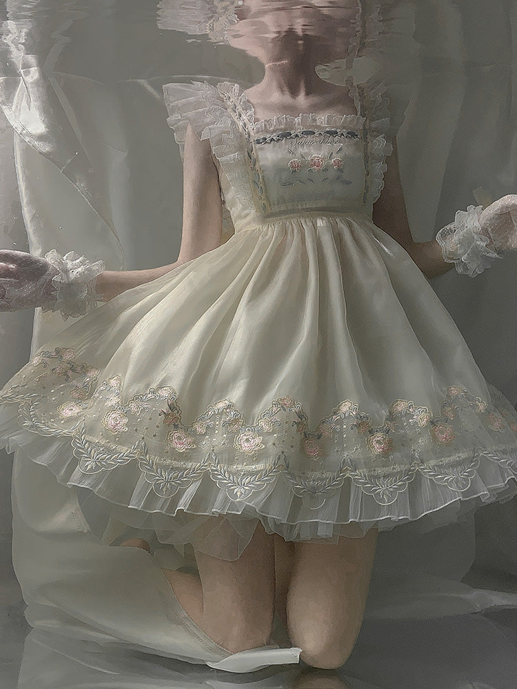 JSK♥Ready to Ship♥Flower Encounter♥Sweet Lolita Dress