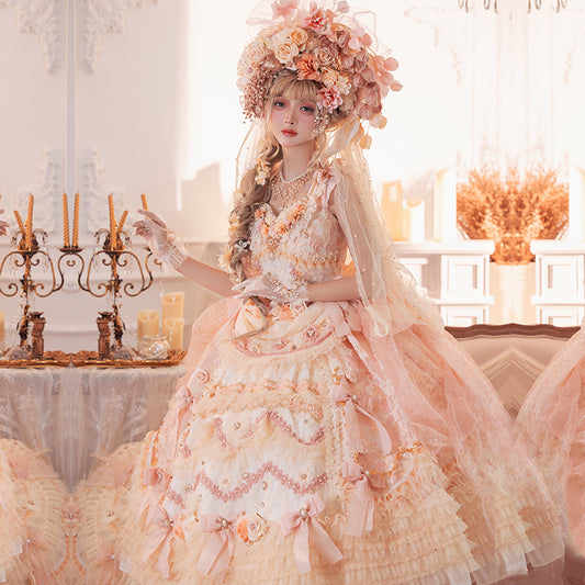 JSK ♥Ready to Ship♥Gilt Gemstones♥Hime Lolita Dress