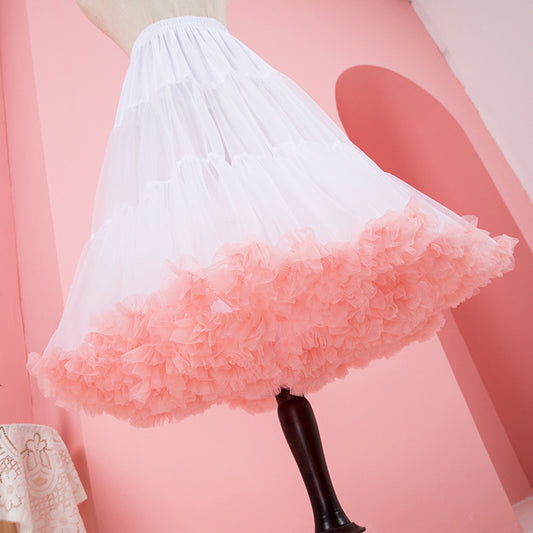 Daily 60cm Length Pink Cloud Petticoat