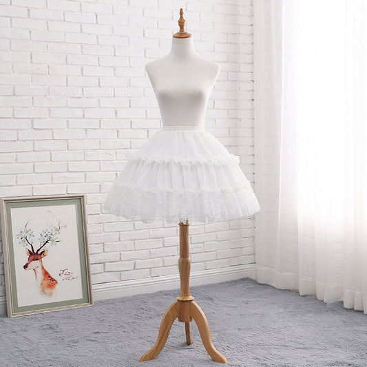 47cm Fluffy Lolita Dress Petticoat With Fish Bone