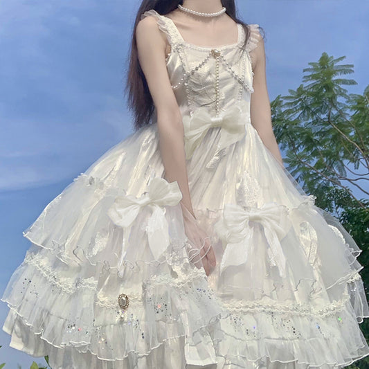 JSK Dress♥Ready to Ship♥ Stars and firefly ♥Sweet Lolita Dress