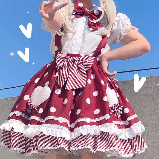 JSK Dress♥Ready to Ship♥Miss Dot ♥ Sweet Lolita Dress