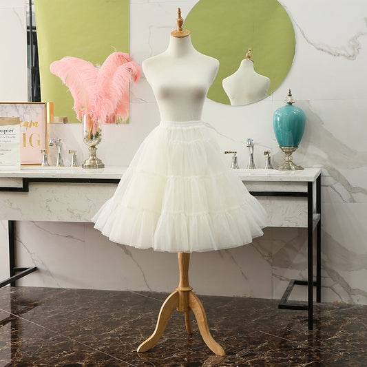 Daily Fluffy 58cm Length A line Shape Petticoat