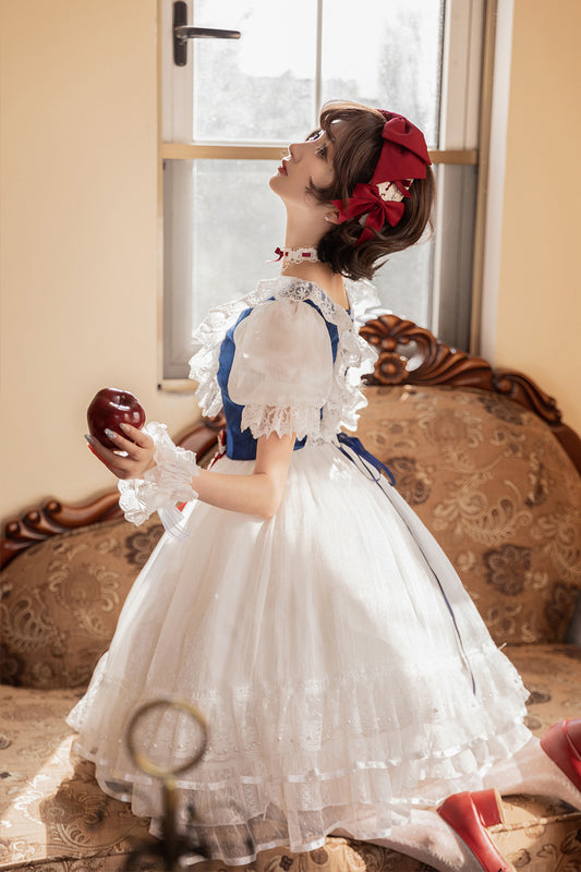 OP Dress♥Ready to Ship♥ White Snow Dance ♥ Sweet Lolita Dress