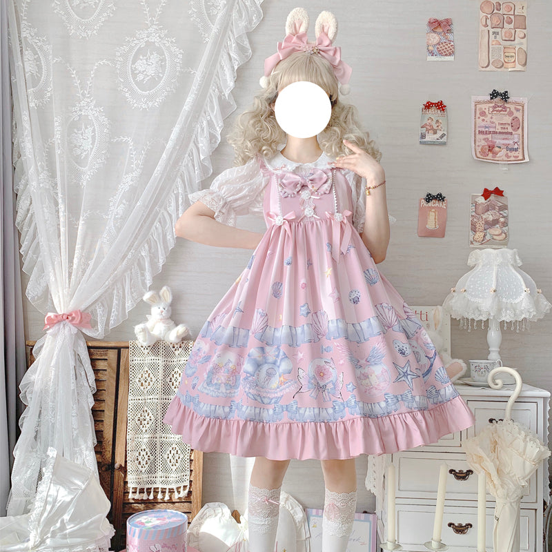 JSK Dress♥Ready to Ship♥Deep Sea Concert ♥ Sweet Lolita Dress