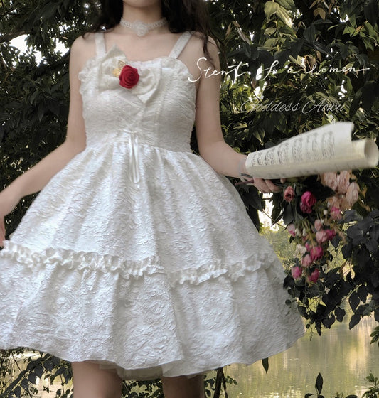 JSK Dress♥Ready to Ship♥Rose♥ Sweet Lolita Dress