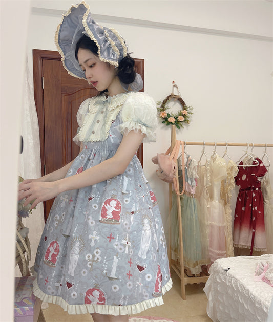 OP♥Ready to Ship♥Holy Angel♥Sweet Lolita Dress