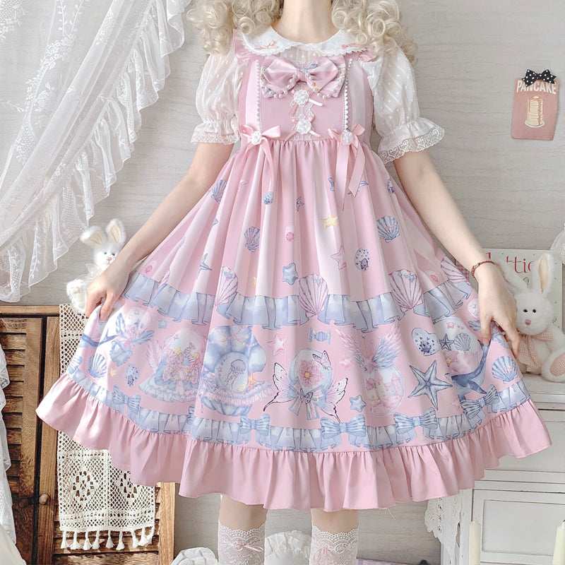 JSK Dress♥Ready to Ship♥Deep Sea Concert ♥ Sweet Lolita Dress