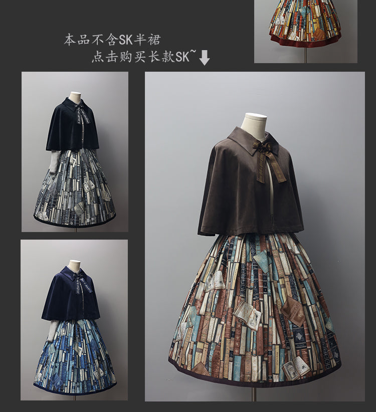 Cape♥Ready to Ship♥ The Lost Library ♥Classical Lolita Dress