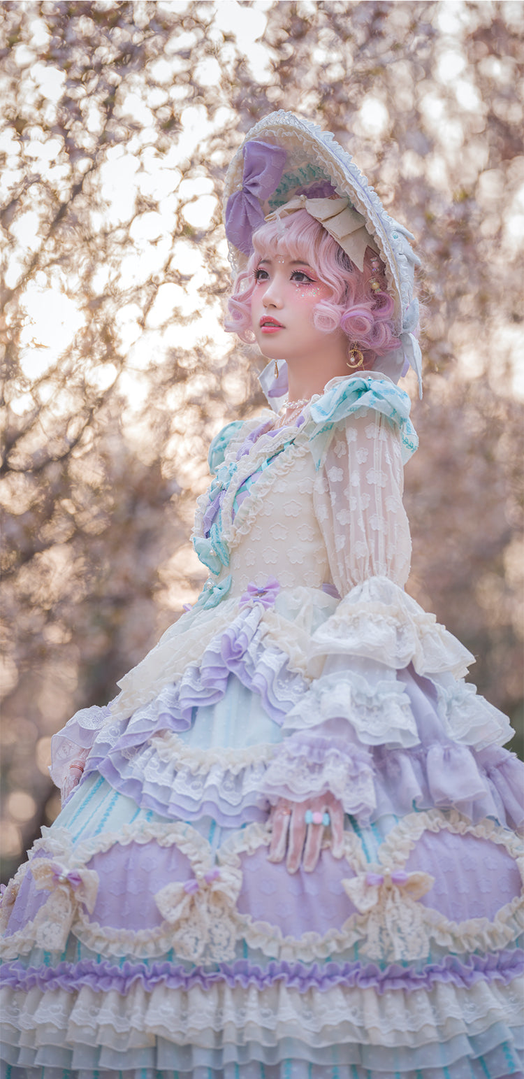 OP Dress ♥Ready to Ship♥Rainbow Bubble ♥Romantic Lolita Dress