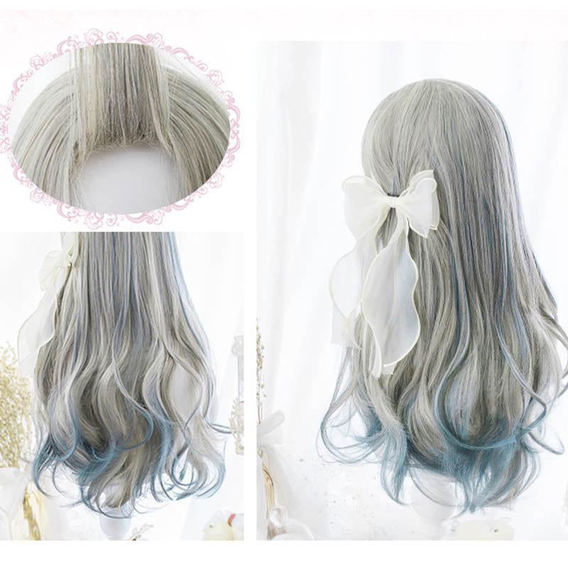 Long Wavy Curly Hair Harajuku Lolita Wig