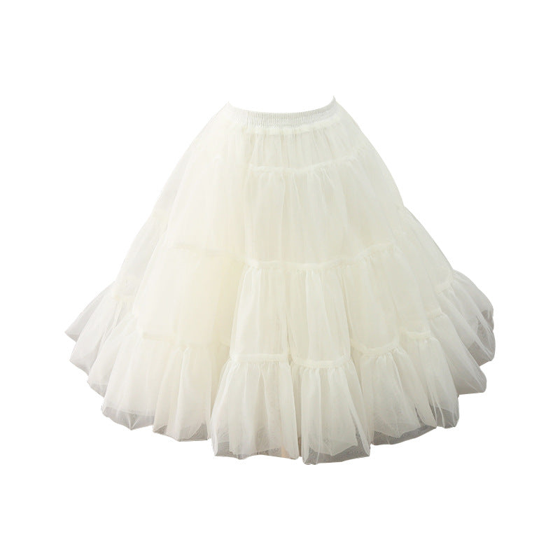 Daily Fluffy 58cm Length A line Shape Petticoat