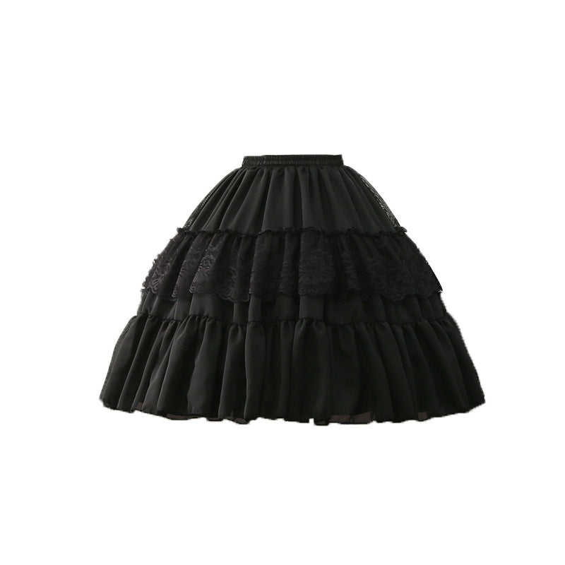 55cm Daily Lolita Dress Petticoat With Fish Bone