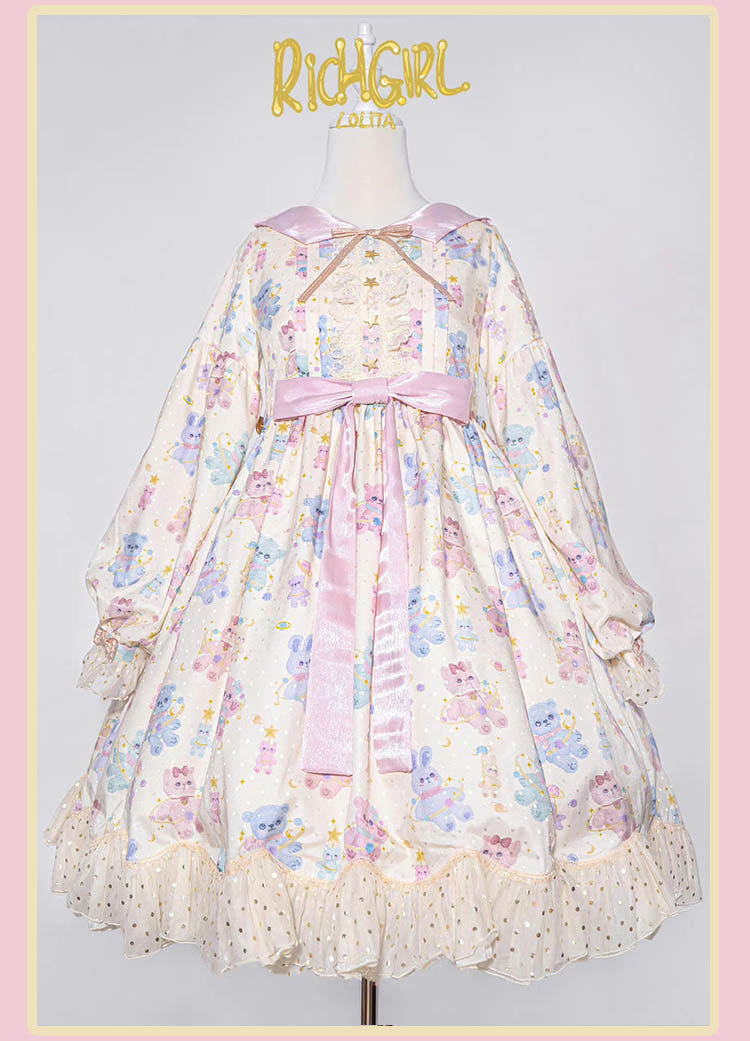 OP Dress♥Ready to Ship♥Starry Puppet♥ Sweet Lolita Dress