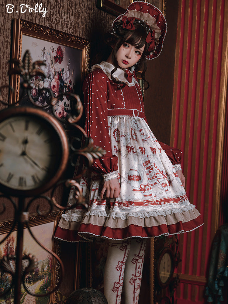OP♥ Ready to Ship♥Sweet Tea♥ Sweet Lolita Dress